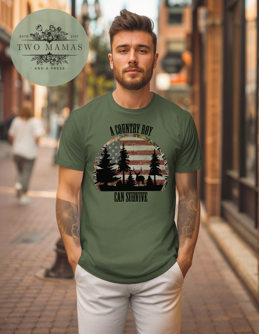 A Country Boy Can Survive Shirt