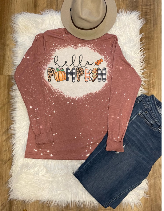 Hello Pumpkin Long Sleeve