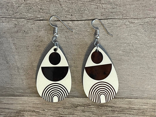 Geometric Shapes Boho Earrings