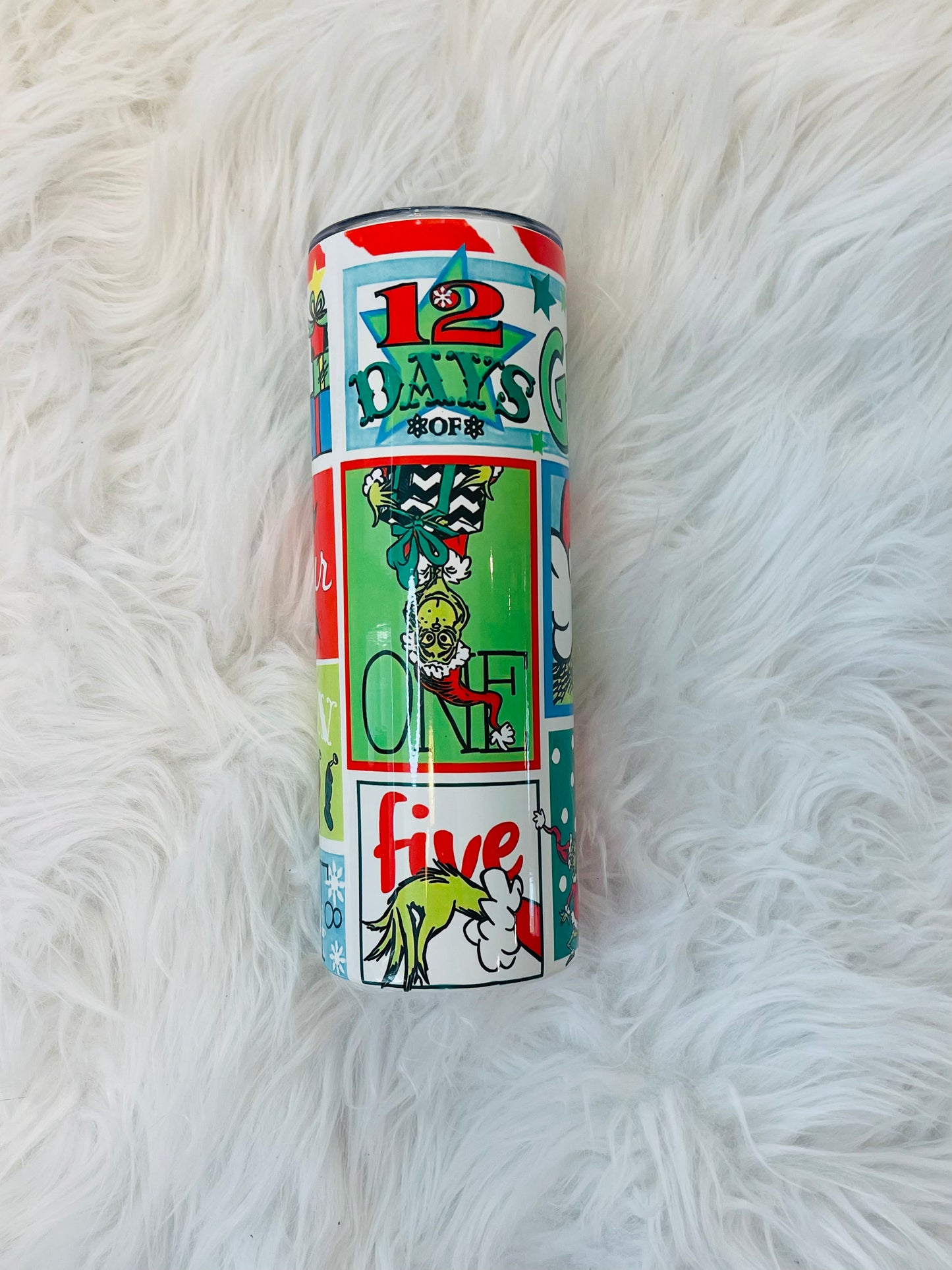 12 Days of Grinch Tumbler