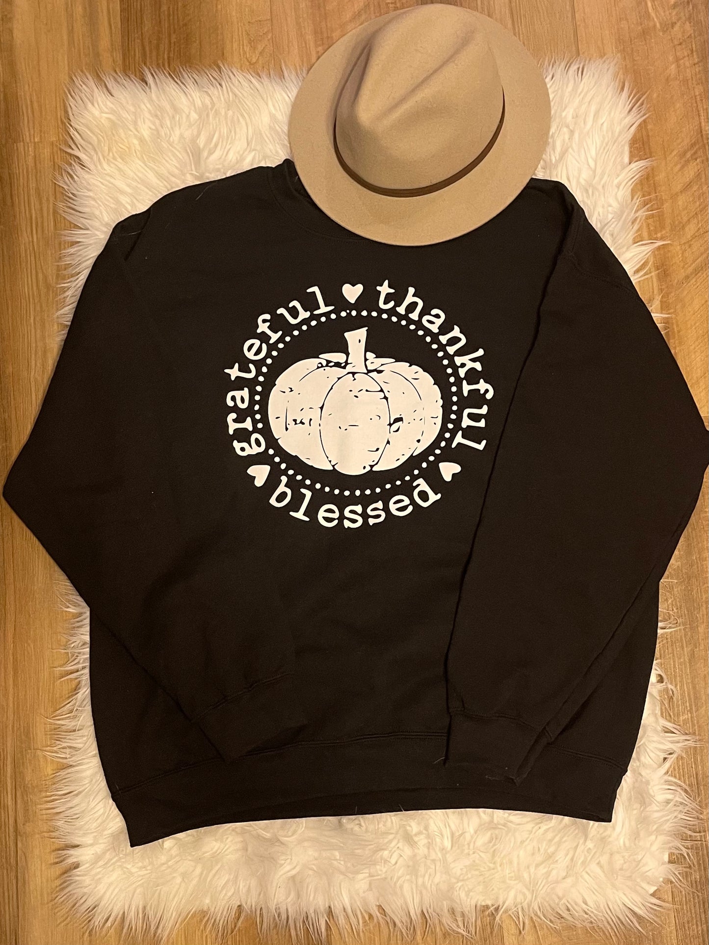 Grateful, Thankful, Blessed Sweatshirt